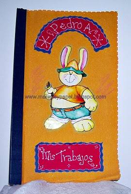 Decoración de carpetas para niños :: Carpetas infantiles en papel ...