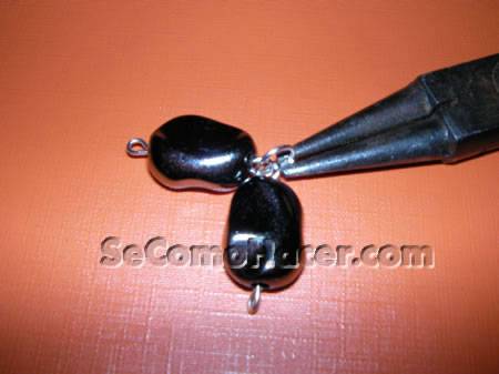 Pulsera con abalorios