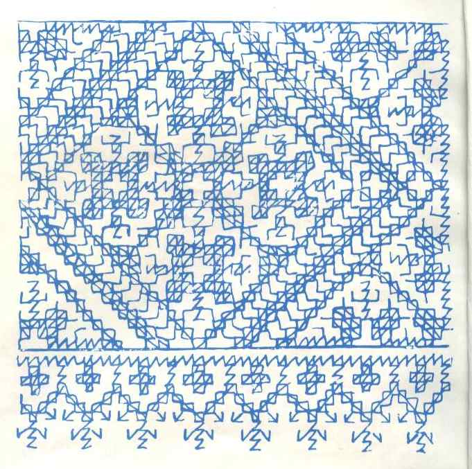 Diseño de punto marroquí