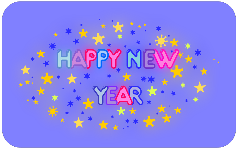 Felicitaciones de año nuevo
